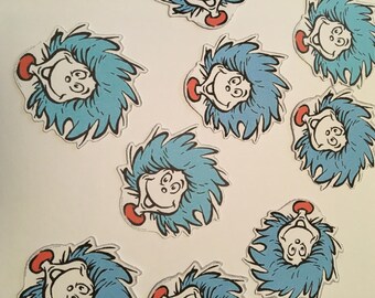 Dr Seuss Cat in the Hat Die Cuts