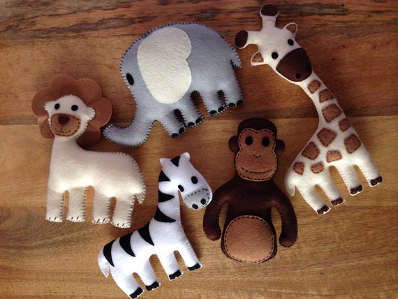 safari soft toys for babies