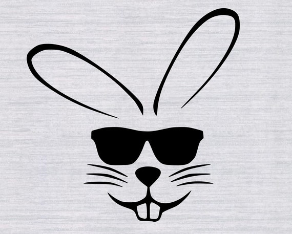 Free Free Bunny Svg With Glasses 132 SVG PNG EPS DXF File