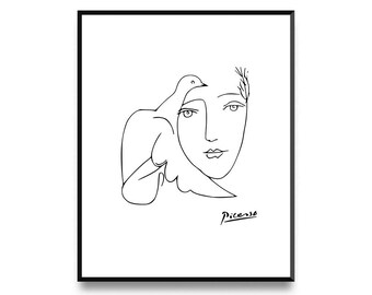 Picasso, Picasso Print, Pablo Picasso, Pablo Picasso Art, Fine Art Print, Picasso Art, Picasso Sketch, Printable Art, Art Prints