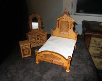 miniature bedroom set, Renaissance Bedroom set