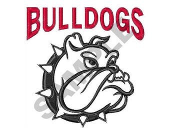 Bulldogs - Machine Embroidery Design
