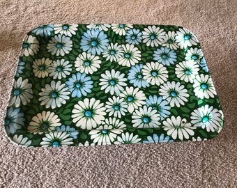 Vintage Television Tray MarshAllan Mfg 1969 Daisy