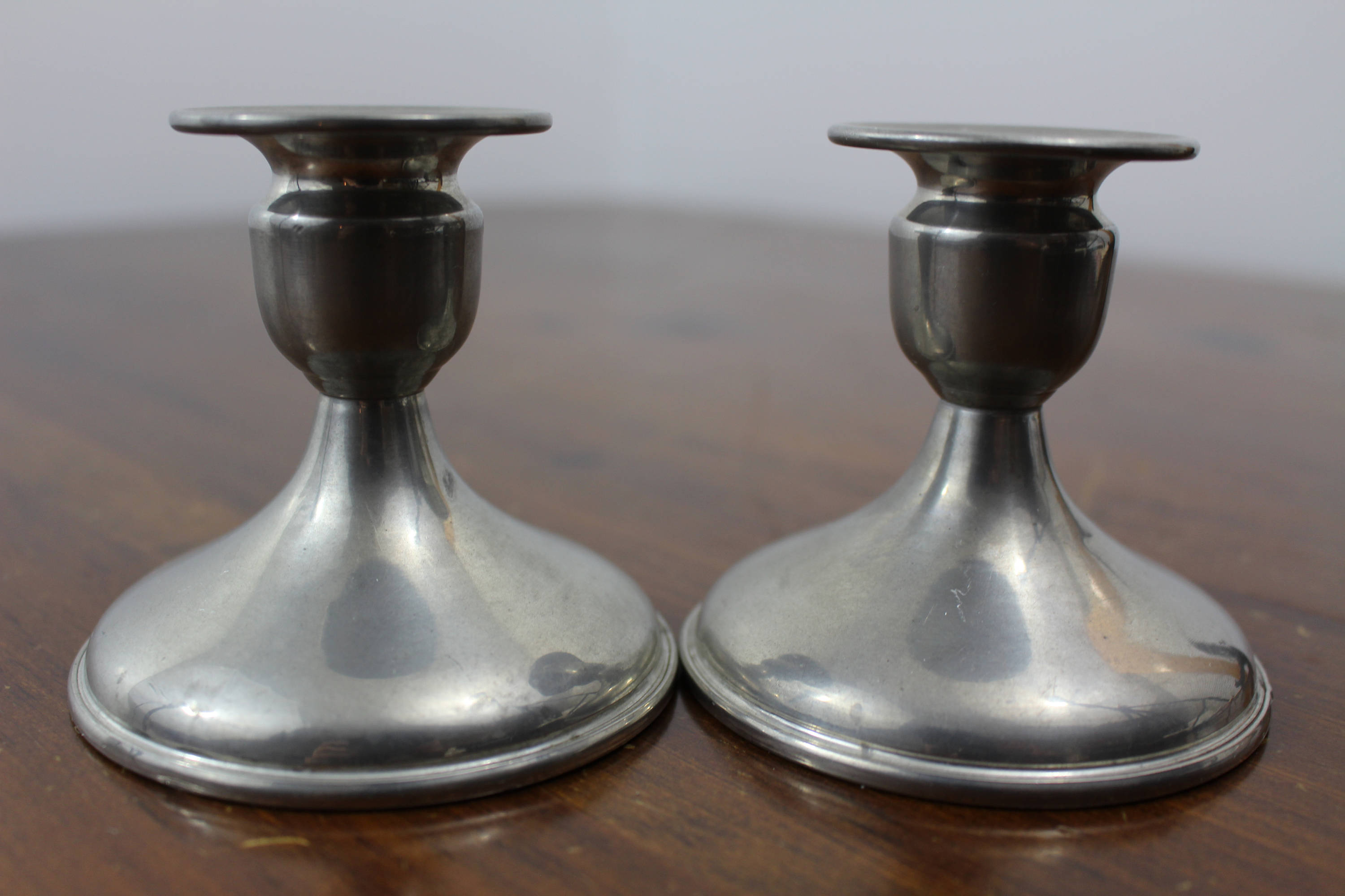 Vintage Revere Pewter Candle Holders