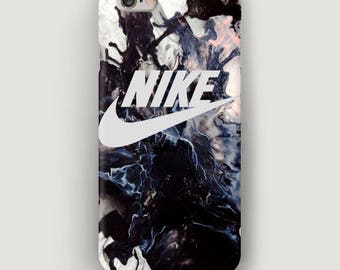 Nike iPhone Case, Dark Grey iPhone 5S Case, iPhone 6 Plus Case, Cell Phone Case, iPhone Covers, Case for iPhone 6, Marble iPhone 7 Case