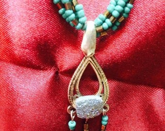 new jewsry stone setting necklace