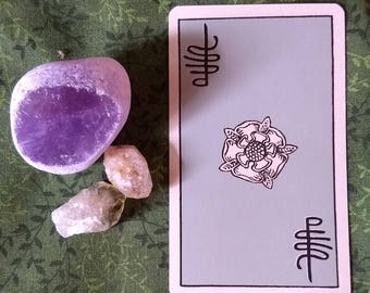 Single card tarot reading, very detailed