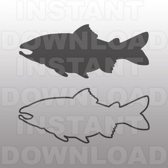 Download Rainbow Trout SVG File,Trout Fishing SVG - Vector Clip Art ...