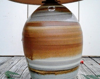 Lamp, Pottery lamp