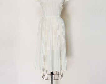 1950s Yellow Day Dress --- Vintage Betty Hartford Dress