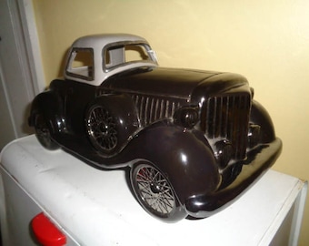 RETRO 1920's style Expressive Designs Roadster Coup Car Cookie Jar