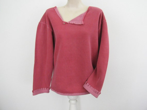 red sweatshirt women's