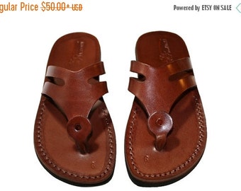 SALE 30% OFF Brown Thong Leather Sandals for Men & by SANDALI