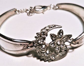 Hand Made Silverware Bracelet