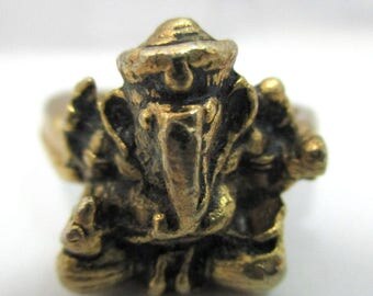 Thai power believed Duo Naga Big Snake amulet ring