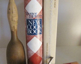INSTANT vintage kitchen cookbook library collection book stack decorative books old cookbooks old books bundle