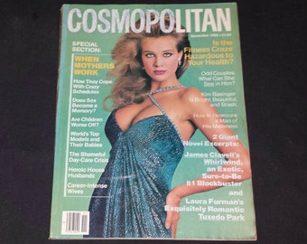 Magazine Cosmopolitan Magazine Kim Basinger Cover