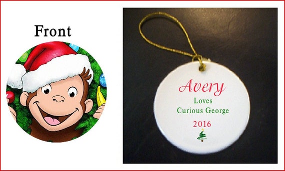 items similar to curious george christmas ornament items similar to curious george christmas ornament