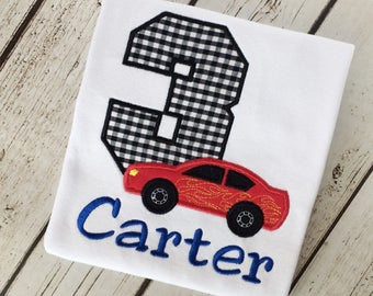 Car Monogram Shirt, Hot Wheels Shirt, Birthday Shirt, Car Birthday Shirt, Hot Wheels Birthday