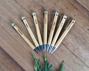 Engraved Pens. Bulk. Christmas Gift. Stocking Stuffer. Workplace Gift