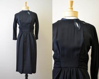 1950s Patullo-Jo Copeland Black Dress