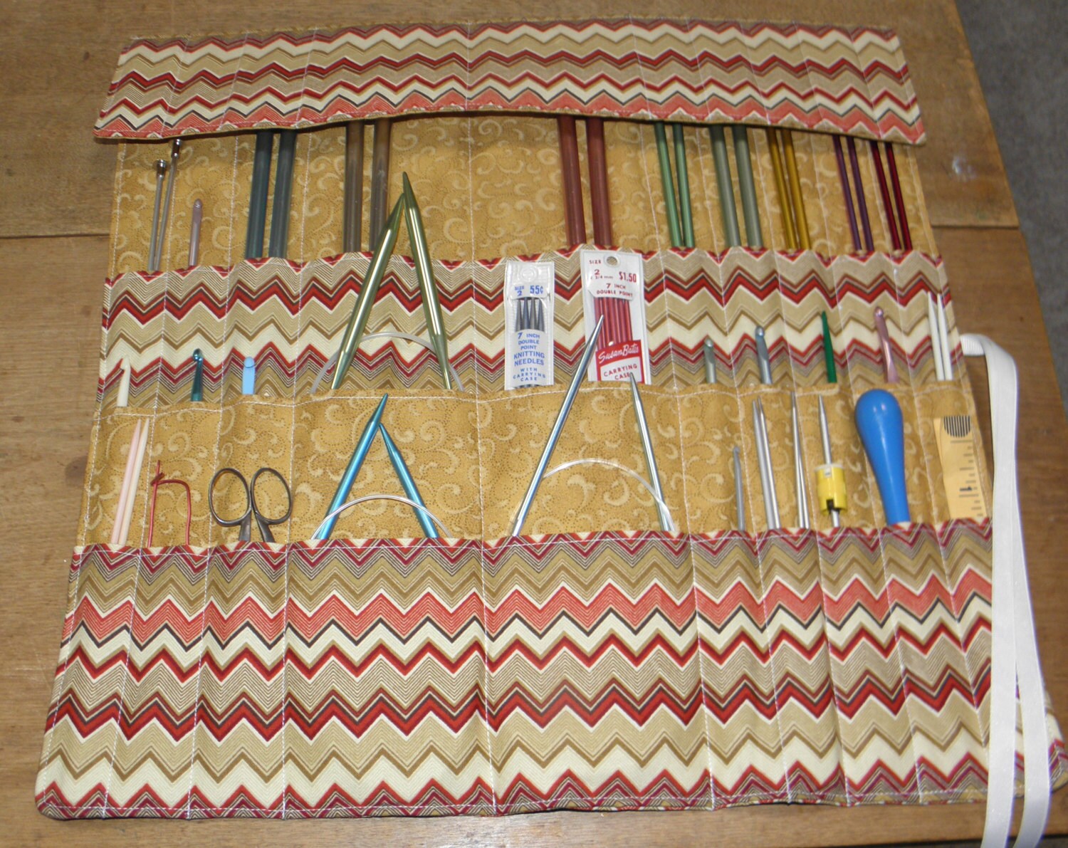 Knitting Needle Organizer Knitting Needle Case Knit/Crochet