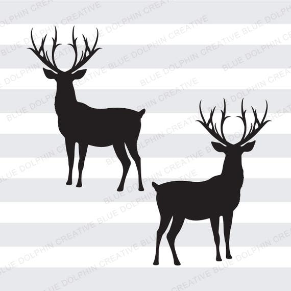 Download Deer Buck SVG PNG dxf jpg ai pdf Cricut cutting file