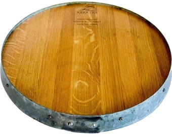 Wine Barrel Lazy Susan