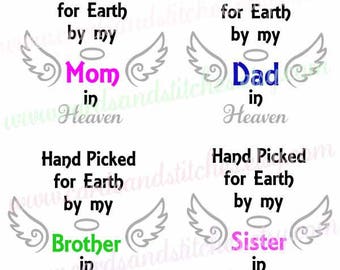 Angels in Heaven SVG - Angel Wings SVG - Digital Cutting File - Graphic Design - Cricut Cut - Instant Download - Svg, Dxf, Jpg, Eps, Png