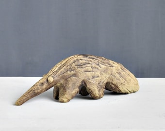 Tremar Pottery Anteater - Pottery Anteater - Tremar Cornwall - Vintage Pottery Anteater - Tremar Safari Range