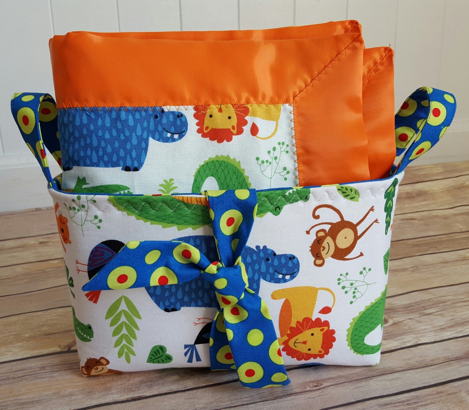 Jungle nursery jungle basket jungle baby shower jungle