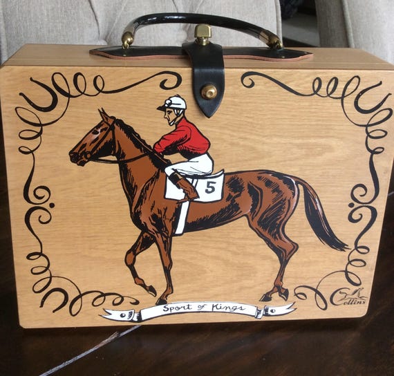 Enid Collins Purse - Kentucky Derby - Sport of Kings - NOS - Never Used - Original Tag - RARE