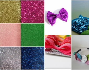 Glitter Felt Square