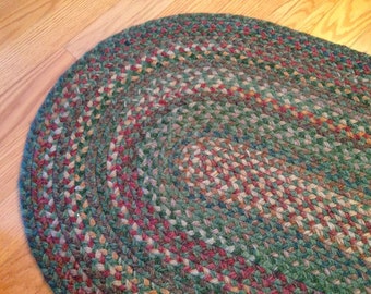 Handmade braided rug | Etsy