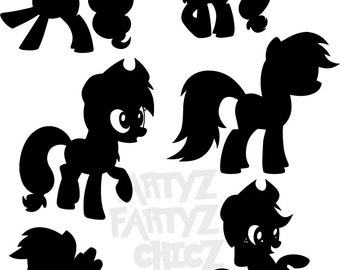 My Little Pony ***Digital Item Only*** Clipart digital download svg, png, dxf, eps, pdf
