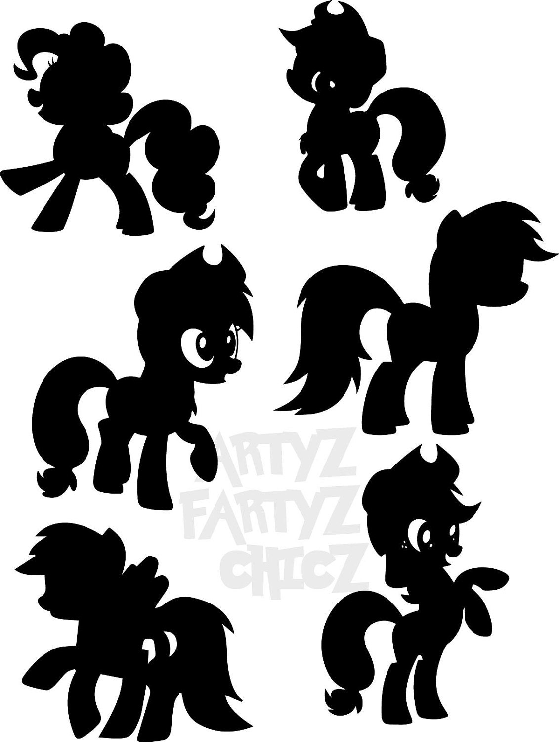 Download My Little Pony ***Digital Item Only*** Clipart digital ...