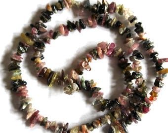Small Tourmaline Semi Precious Gemstone Chips