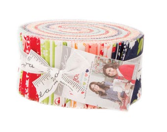 MODA The Good Life Jelly Roll by Bonnie and Camille- PREORDER SampleSpree