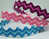 Friendship Bracelet Zigzag Macrame Knotted Wristband