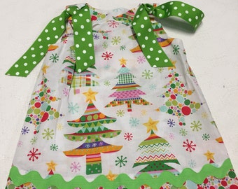 Christmas Dress, Holiday Dress, size 3, A-line Dress