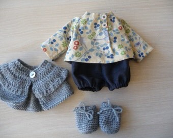 Together for Doll or rabbit in fabric