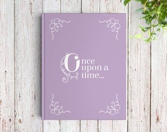 Fairytale Wedding Guest Book, Once Upon a Time Book, Custom Guest Book, SKU: GB 081