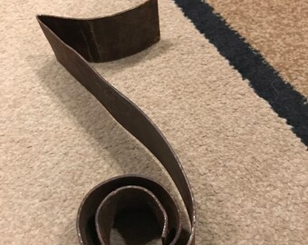 Music notes made from a barrel hoop of TN Whiskey Barrel