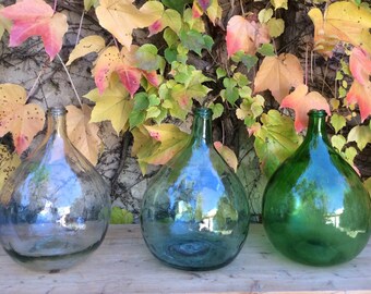 Bouteille Décorative Passage à L'an 2000 - Peut Servir De Vase - Verre - Occasion