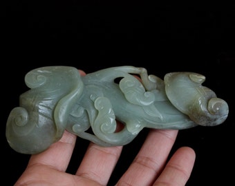 Hetian nephrite jade | Etsy