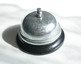 Vintage Desk Bell / Vintage Call Bell / Front Desk Bell / Antique Office Bell / Vintage Hotel Bell