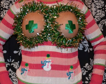 Bilderesultat for funny sexy christmas boobs