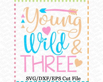 Download Young wild three svg | Etsy