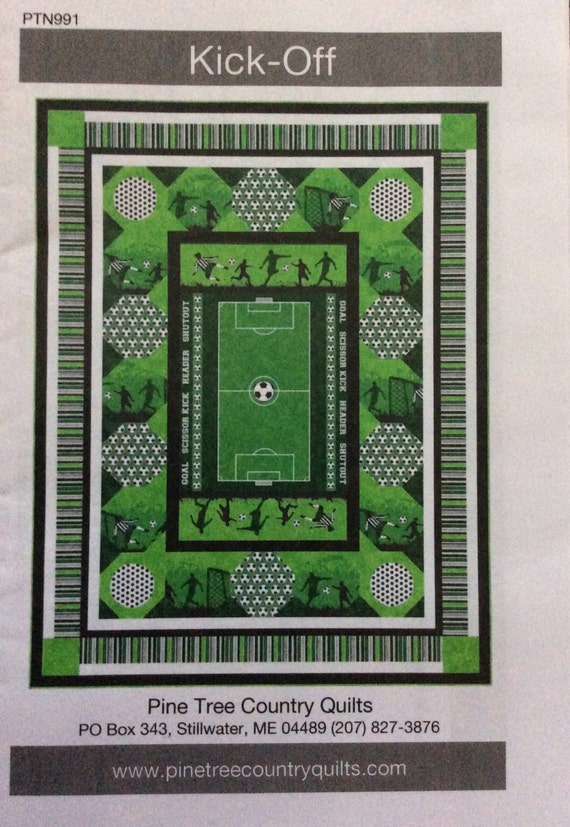 Soccer Quilt Pattern
