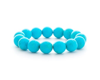 Blue Turquoise Bracelet/ Blue Enamel Bracelet/ Blue Cloisonne Bracelet/ Turquoise Statement Jewelry/ Large Turquoise Bracelet